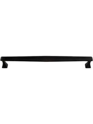 Samanantara Deco Cabinet Pull 10-Inch Center-to-Center in Dark Oil Rubbed Bronze.